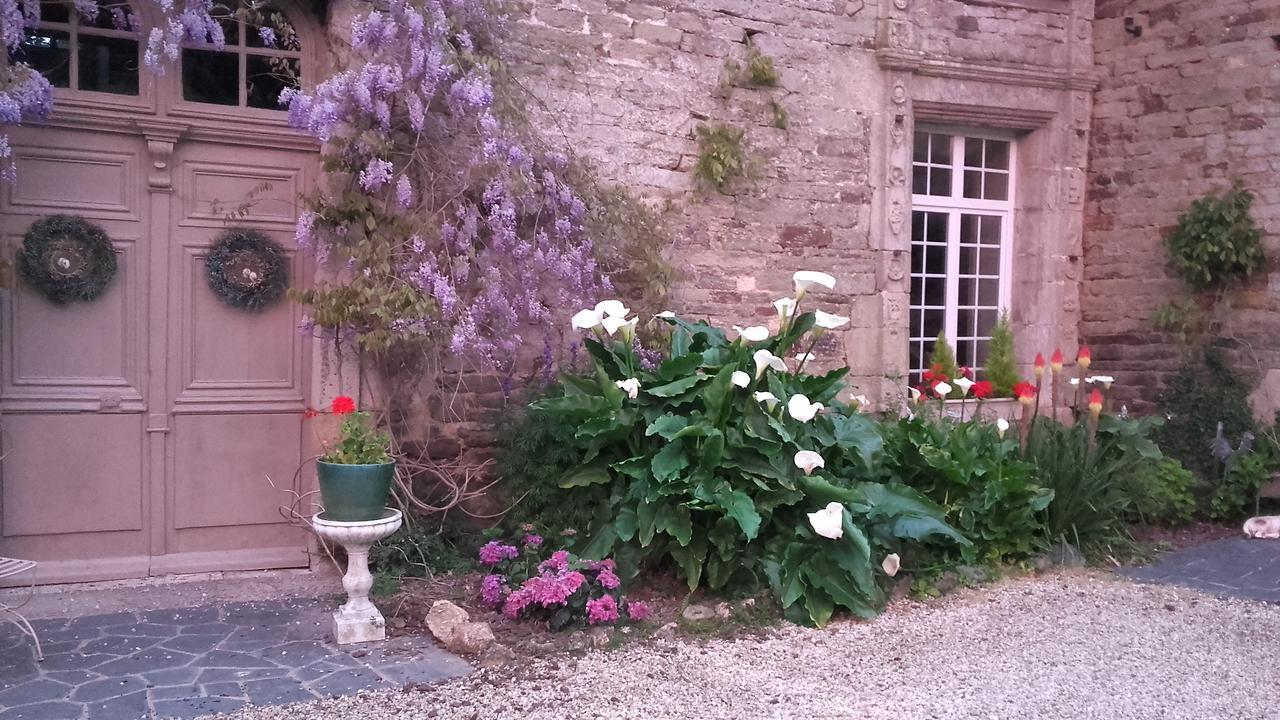 Manoir Du Quengo Panzió Rohan Kültér fotó